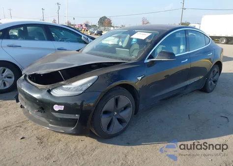 2018 Tesla Model 3 Long Range/Mid Range from USA, damaged, VIN 5YJ3E1EA0JF165765